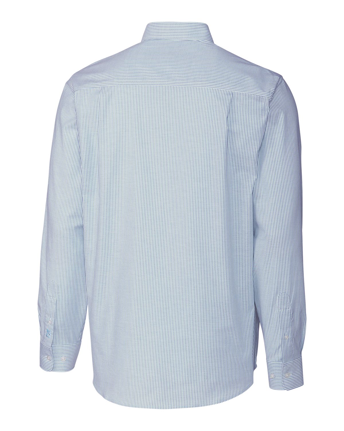 Men's Stretch Oxford Stripe Long Sleeve Dress Shirt