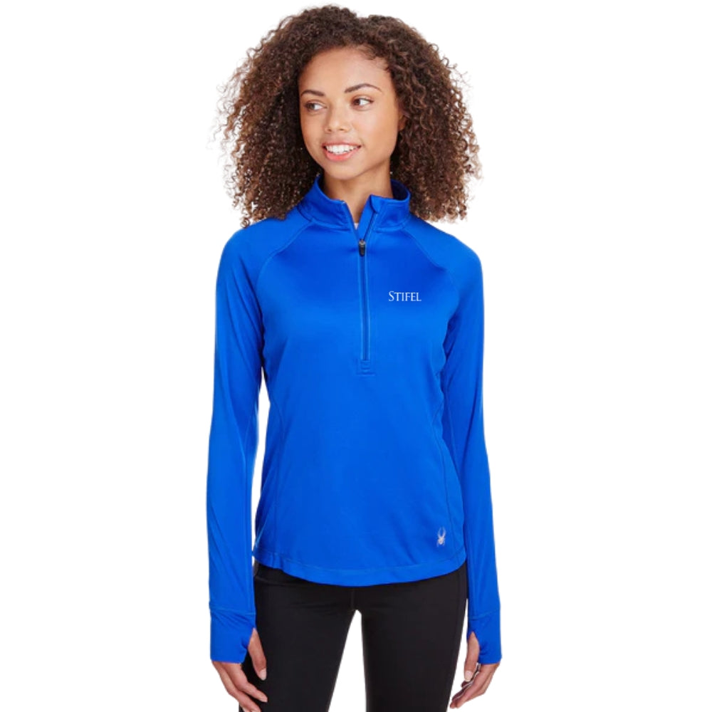Half Zip Spyder Womens Fleece Spyder Women's Freestyle Half-Zip