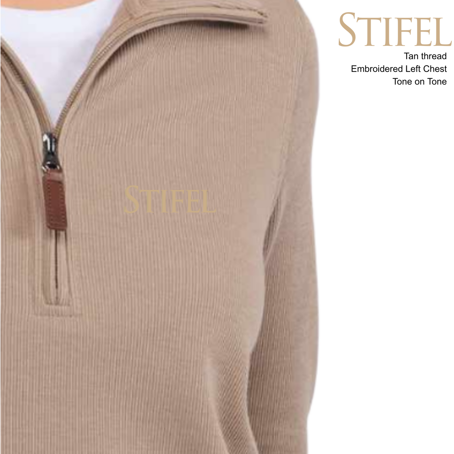 Women's HUDSON Eco Knit Half Zip Ribbed Sweater
