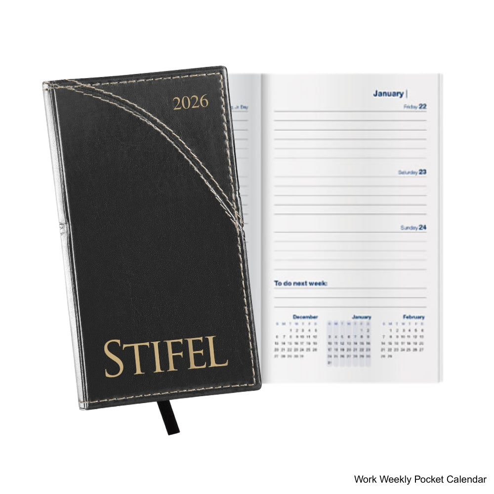 2026 Weekly Pocket Calendar