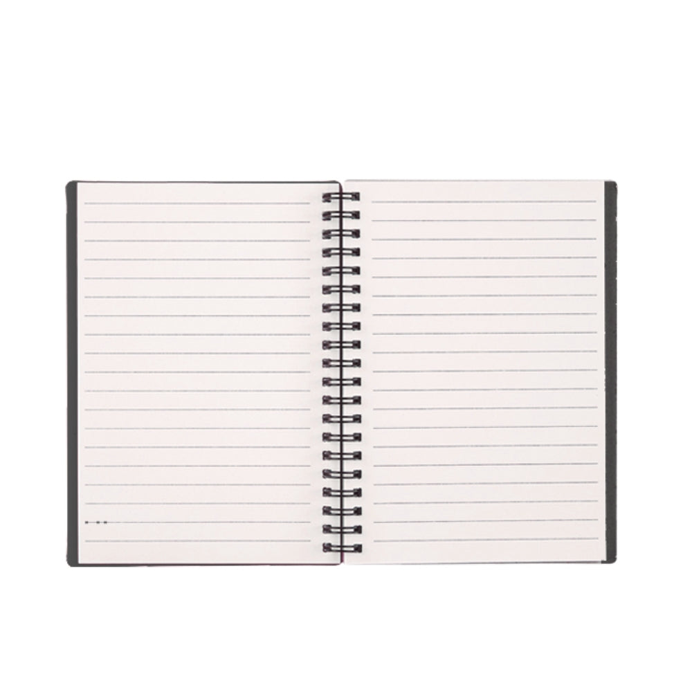 5" X 7" Rubbery Spiral Notebook