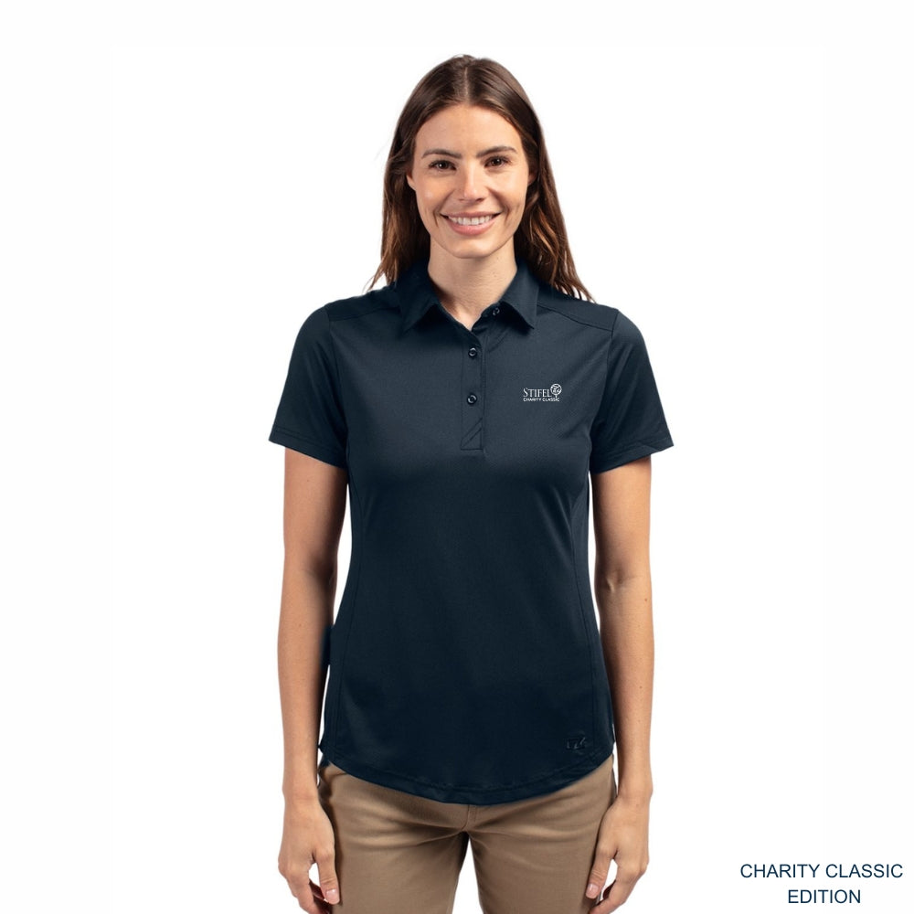 Charity Classic Cutter & Buck Recycled Women's Short Sleeve Polo