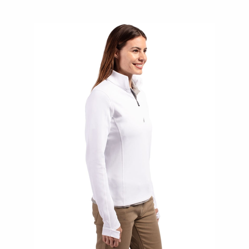 Charity Classic Women's Traverse Stretch Eco Quarter Zip Pullover