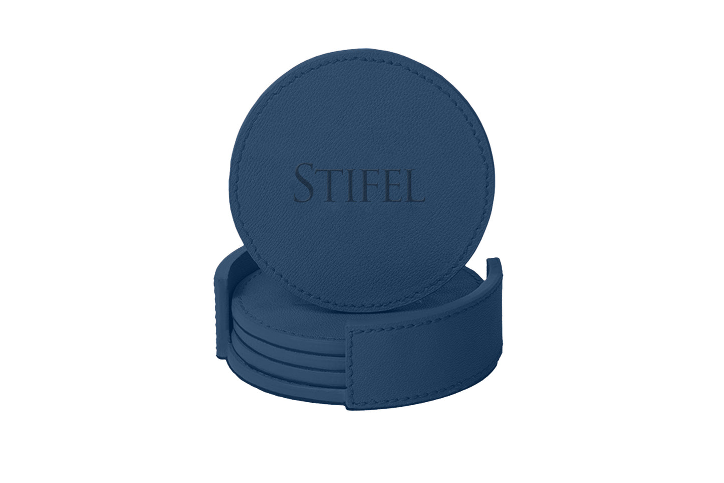 Vegan Leather Coaster Set