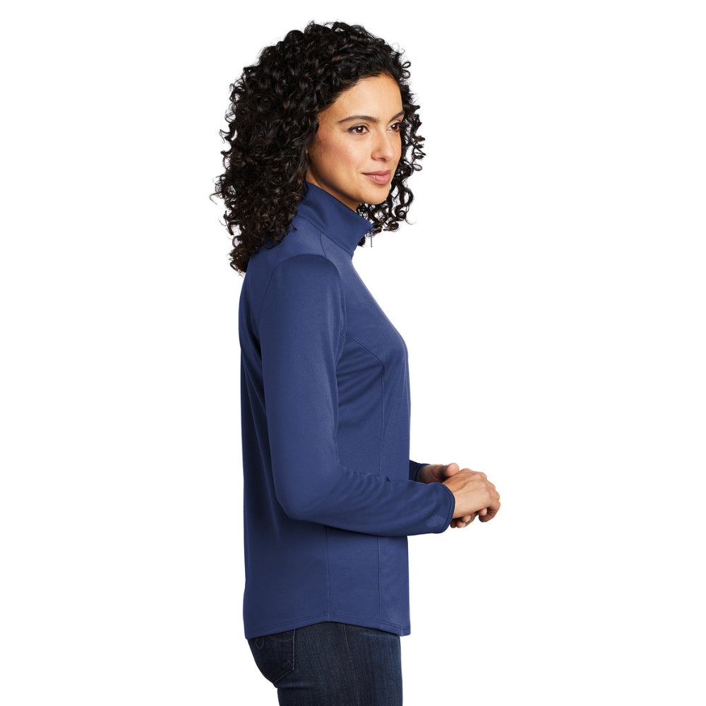 Port Authority Women's Silk Touch Performance 1/4 zip