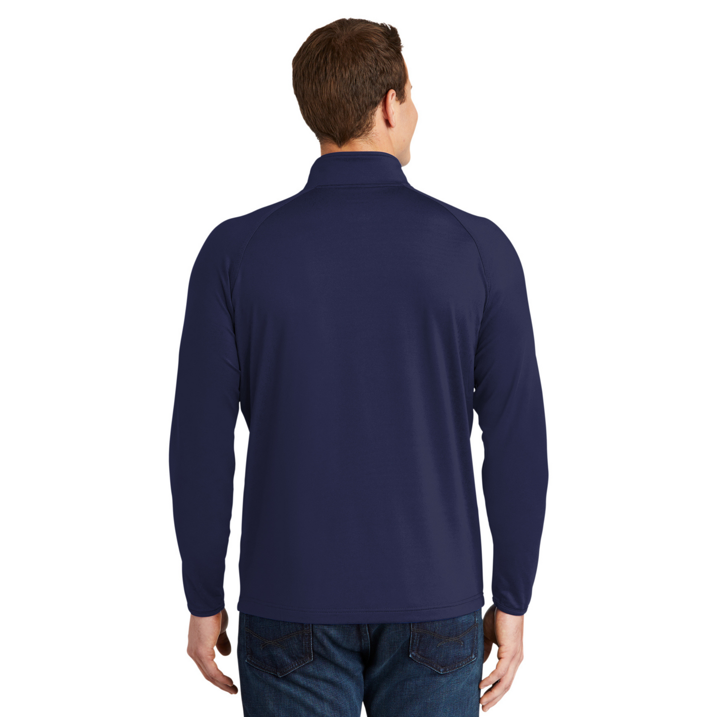 Sport-Tek Tall Sport-Wick Stretch 1/4-Zip Pullover