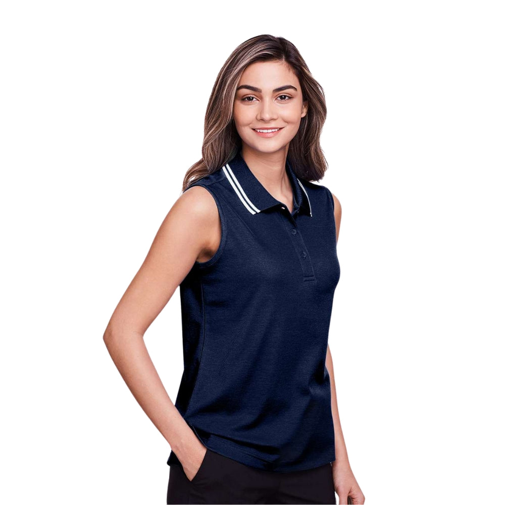 Charity Classic Devon & Jones Women's CrownLux Performance Sleeveless Polo