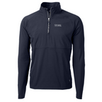 Cutter and Buck Adapt Eco Knit Hybrid Recycled Mens Quarter Zip