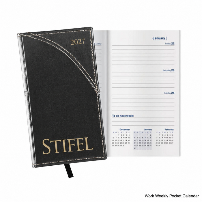 2027 Weekly Pocket Calendar