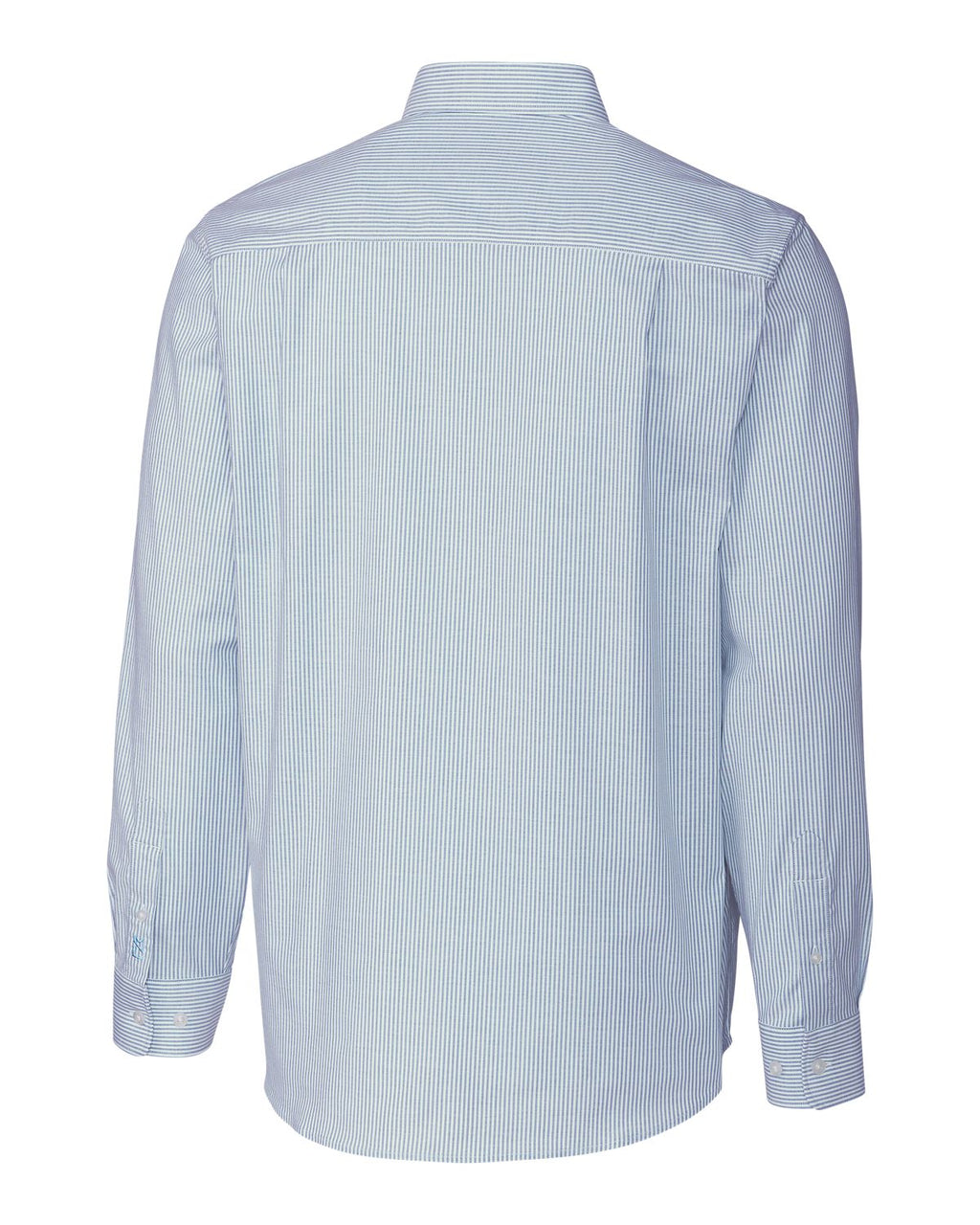 Men's Stretch Oxford Stripe Long Sleeve Dress Shirt