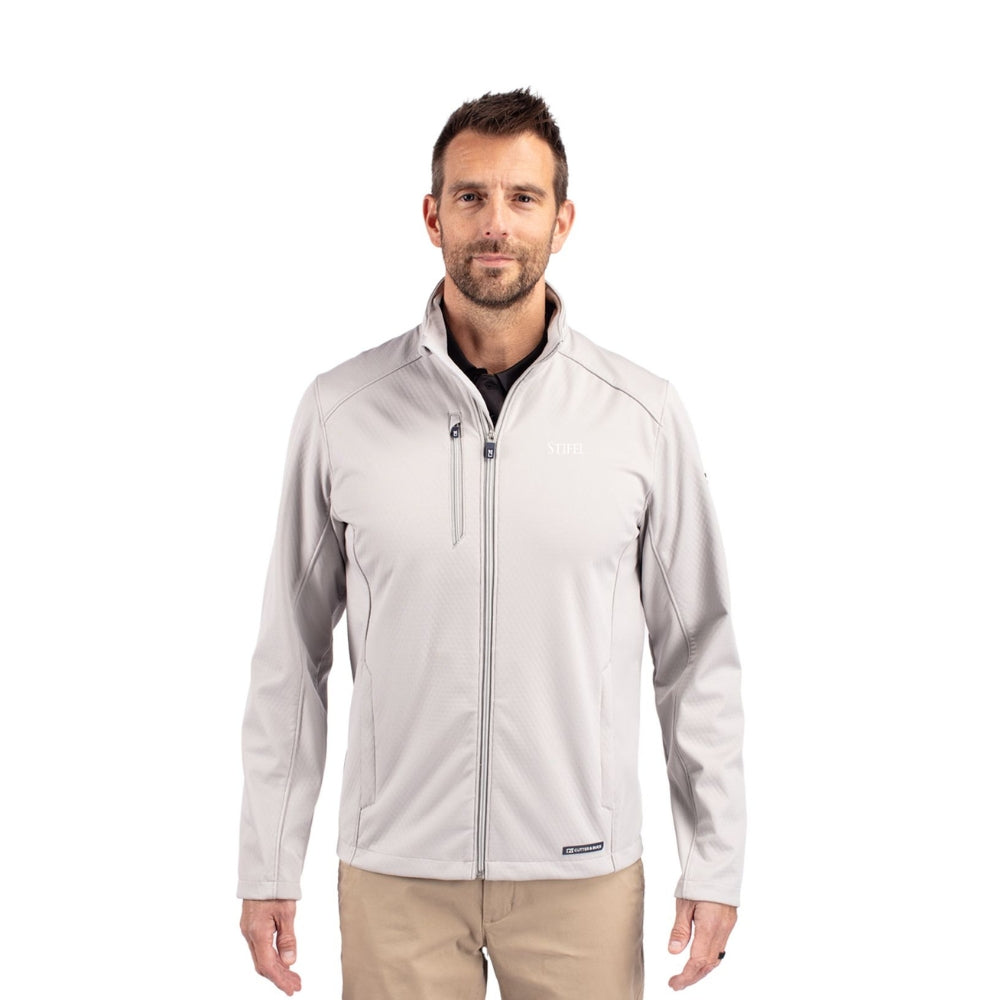 Cutter and Buck Evoke Softshell Recycled Full Zip Men's Jacket