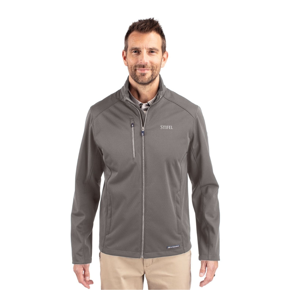 Cutter and Buck Evoke Softshell Recycled Full Zip Men's Jacket