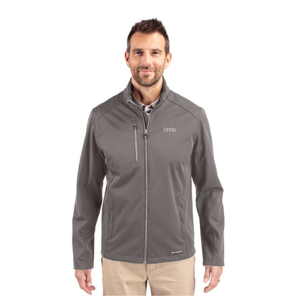 Cutter and Buck Evoke Softshell Recycled Full Zip Men's Jacket