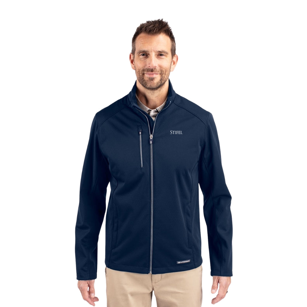 Cutter and Buck Evoke Softshell Recycled Full Zip Men's Jacket