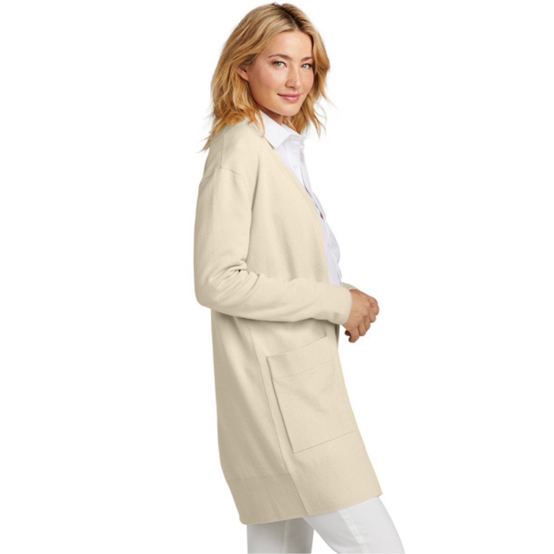 Mercer+Mettle Women’s Open-Front Cardigan Sweater