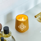 Modern Sprout Rooted Candle with Lavender Seeds