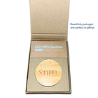 100% Bamboo MagClick Fast Wireless Charging Pad