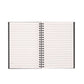 5" X 7" Rubbery Spiral Notebook