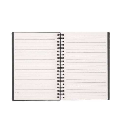 5" X 7" Rubbery Spiral Notebook
