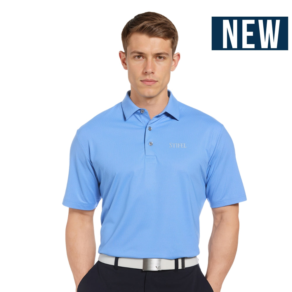 Callaway Mini Geo Printed Polo