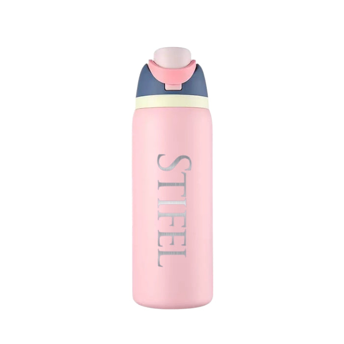 32 Oz Stainless Steel Water Bottle with Carry Handle
