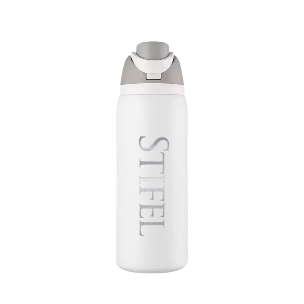 32 Oz Stainless Steel Water Bottle with Carry Handle