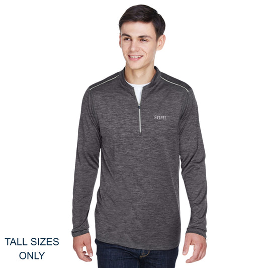 CORE365 Men's Tall Kinetic Performance Quarter-Zip