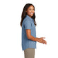 Women's Short Sleeve Denim Shirt