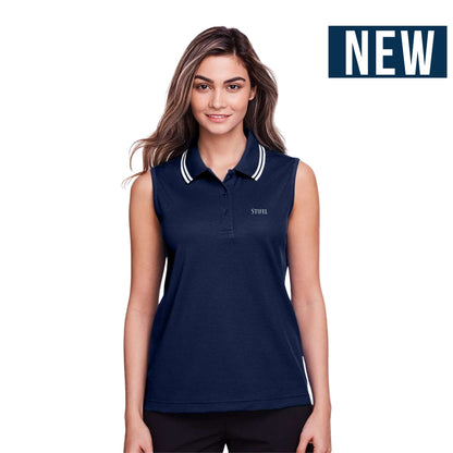 Devon & Jones Women's CrownLux Performance Sleeveless Polo