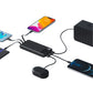 Axiom 10,000 mAh Power Bank with Built-In Cables