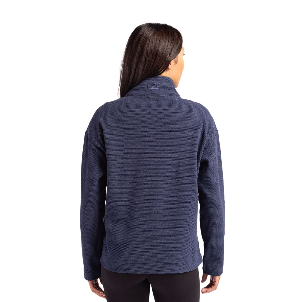Cutter and Buck Women's Snap Placket Fleece Pullover