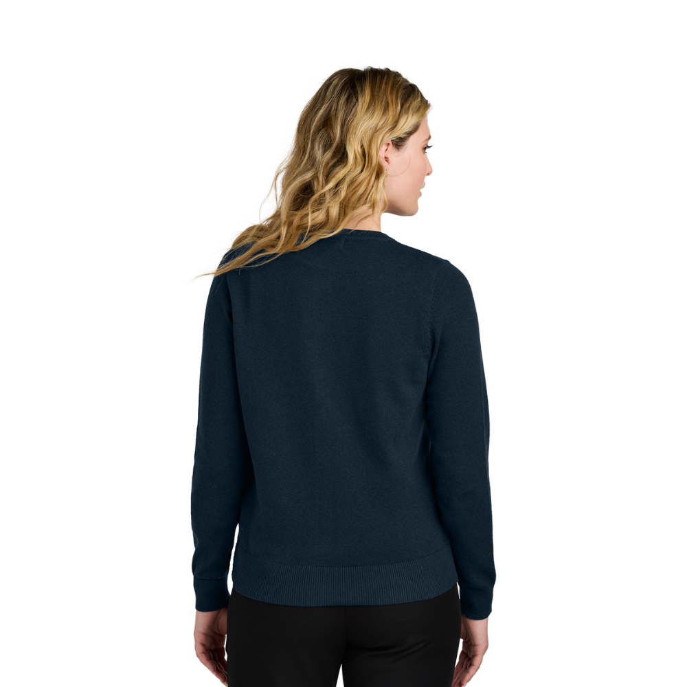 Port Authority Women’s Crewneck Cardigan Sweater