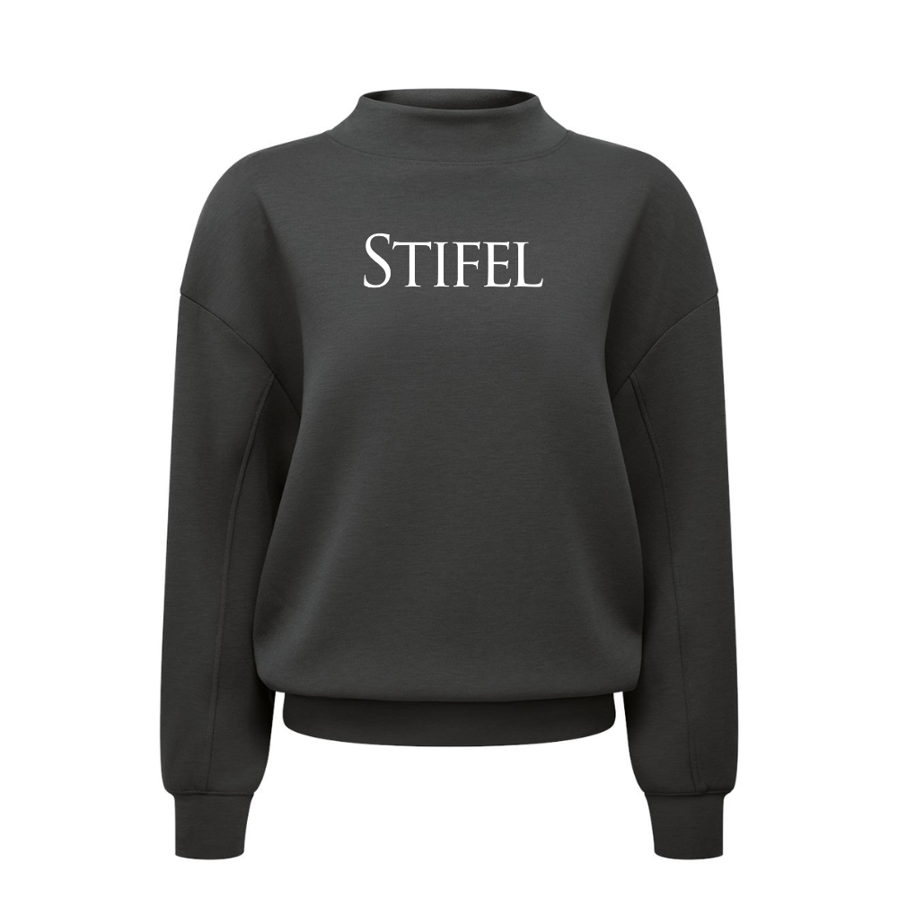 Women's Luxe Mock Neck Sweatshirt