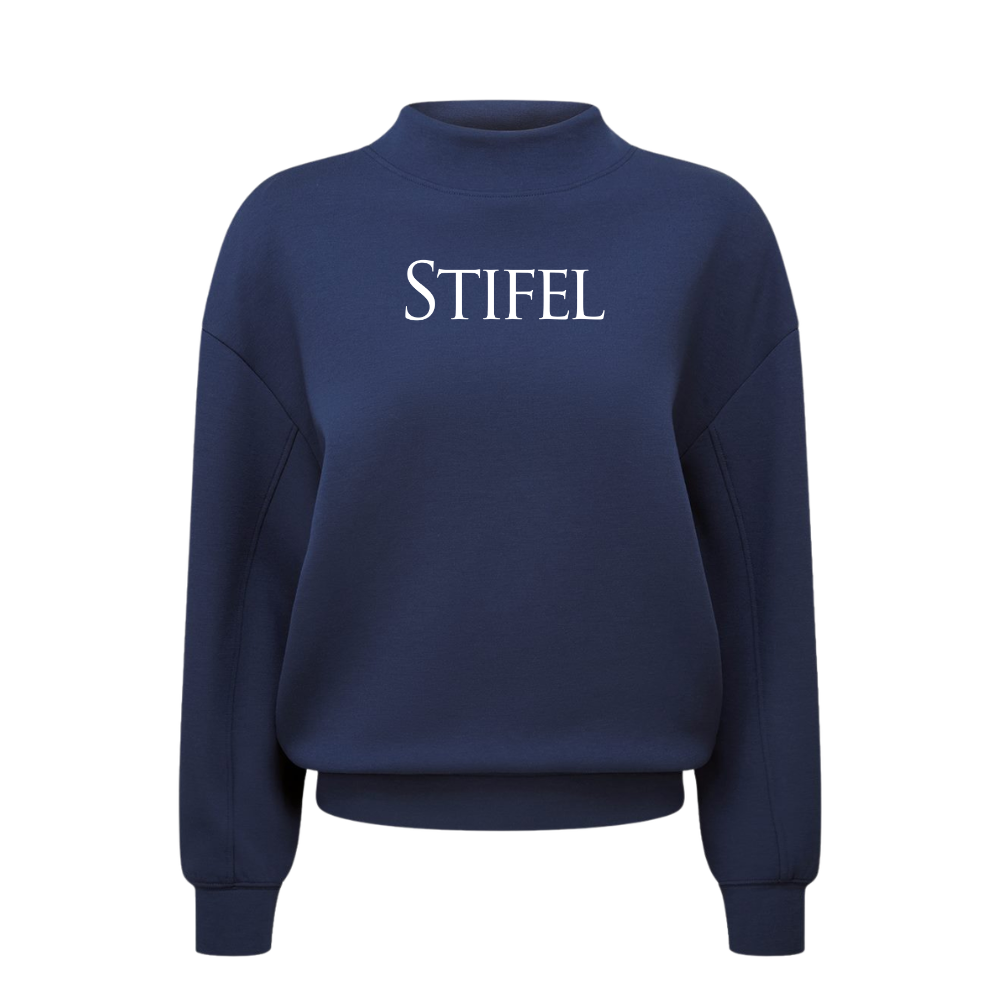 Women's Luxe Mock Neck Sweatshirt