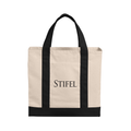 Cotton Canvas Two-Tone Tote