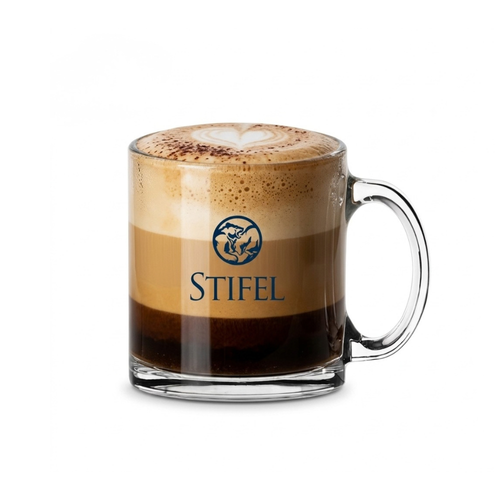 13 oz Glass Coffee Mug