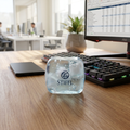Ice Breaker Stress Squishy Cube