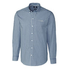 Men's Easy Care Stretch Gingham Long Sleeve Dress Shirt